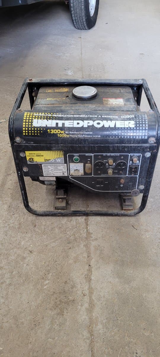 Generator 1300w for rent in Richmond Hill, Ontario — toolshare
